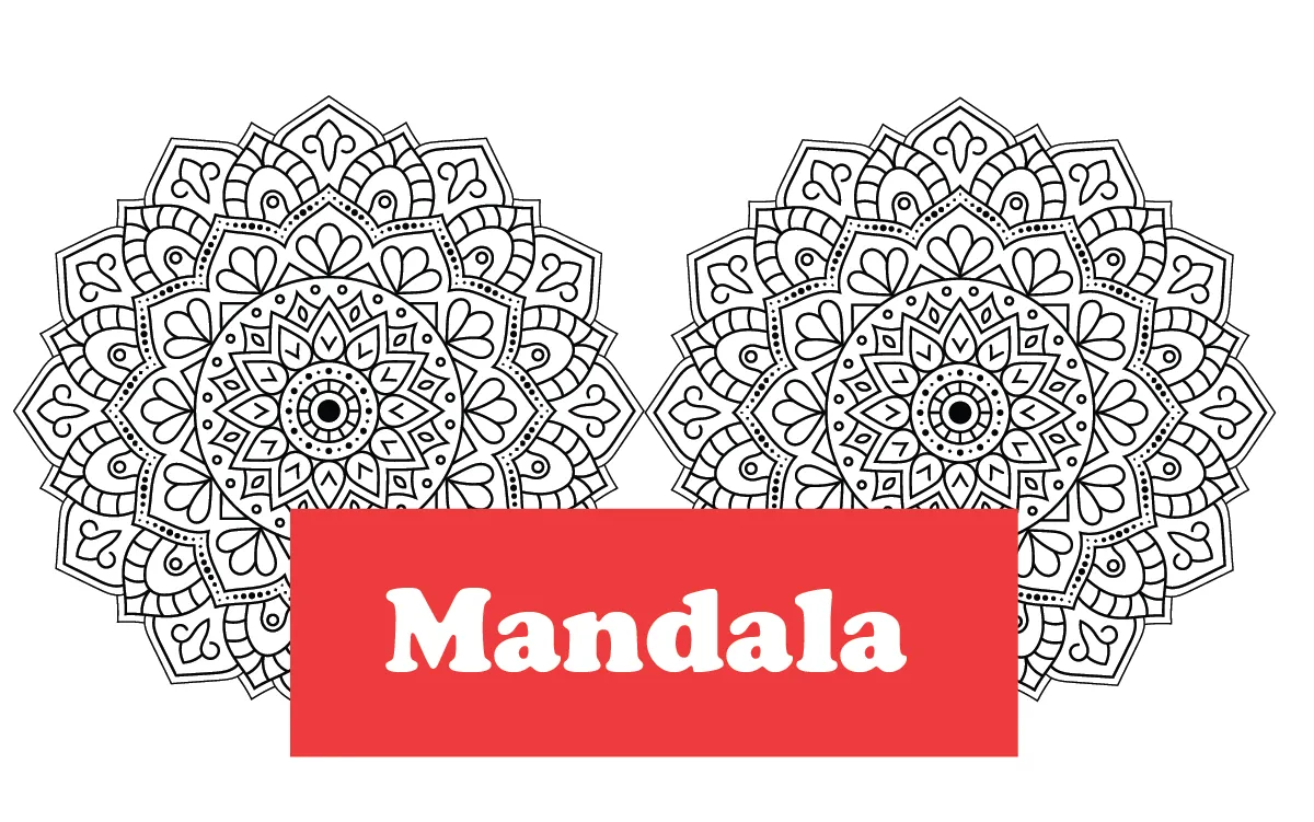 mandala coloring pages