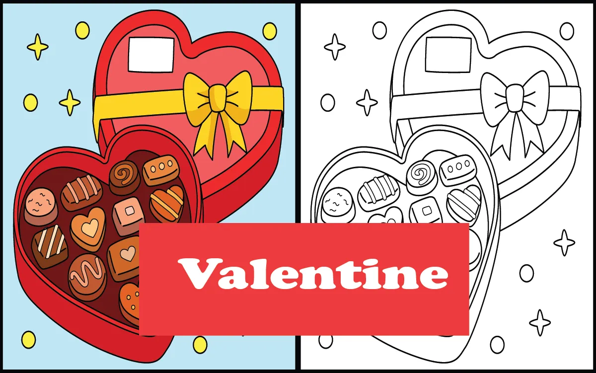 valentine coloring pages