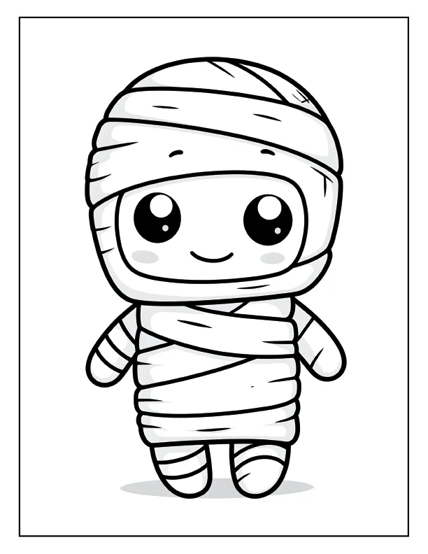 Kids Halloween coloring page bundle featuring pumpkins, ghosts, witches, and spiders in printable black-and-white line art