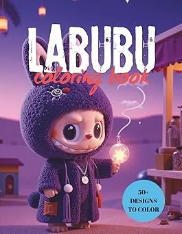 La-bu-bu Coloring Book: Fun & Whimsical Characters to Color - Perfect for Kids, Teens & Collectors