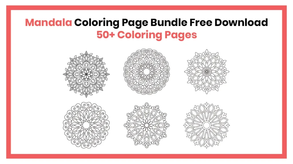 Mandala Coloring Page – History, Meaning, and Creative Benefits