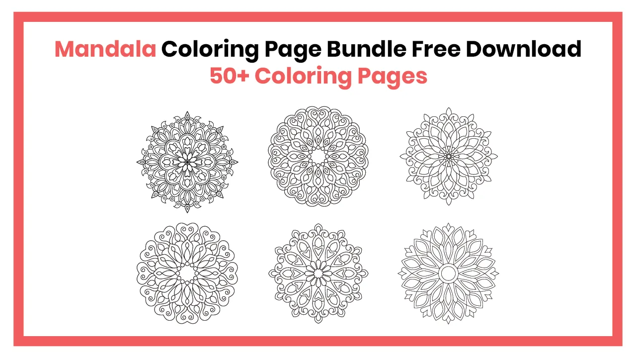 Mandala Coloring Page – History, Meaning, and Creative Benefits