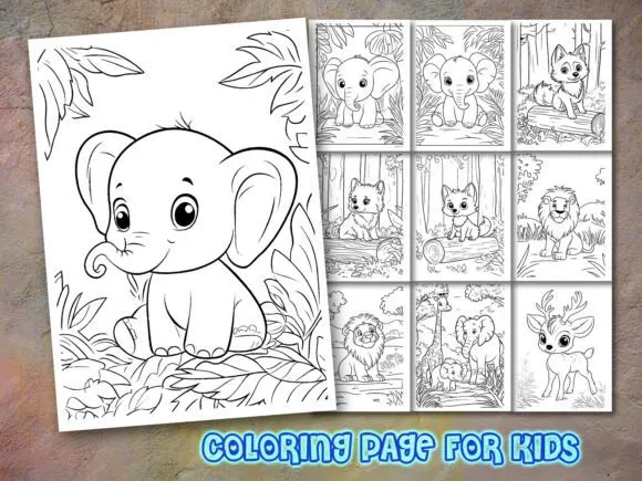 High-Resolution Coloring Coloring Page for your kdp interior, make your own unique interior for your book.