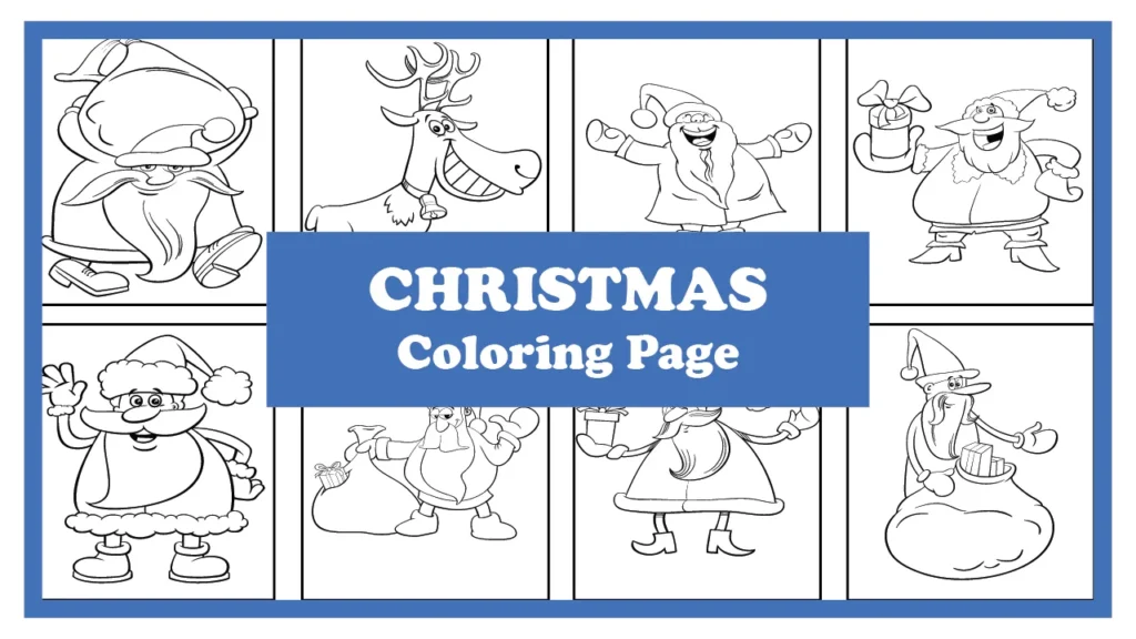 Christmas Coloring Pages for Kids