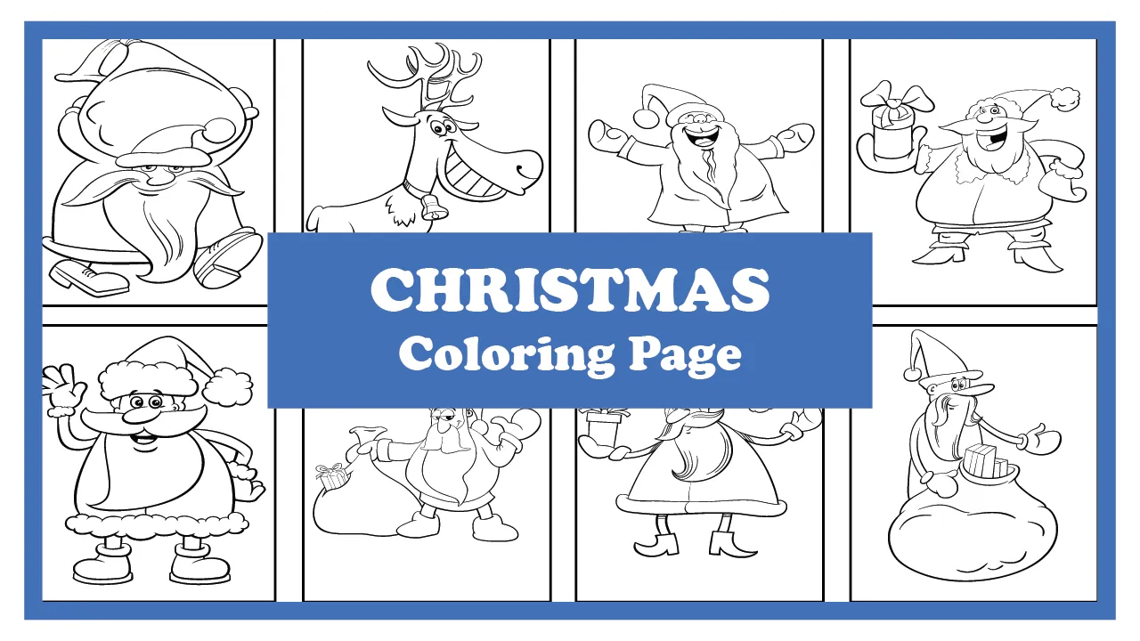 Christmas Coloring Pages for Kids
