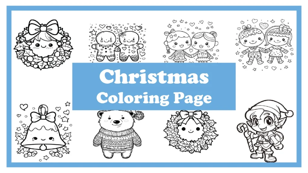 Adult Christmas Coloring Pages