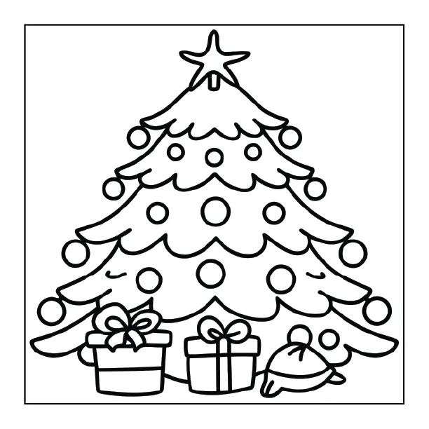 Christmas Coloring Page for Adults – Part 02 | 100+ Free Printable Designs (8.5×8.5)