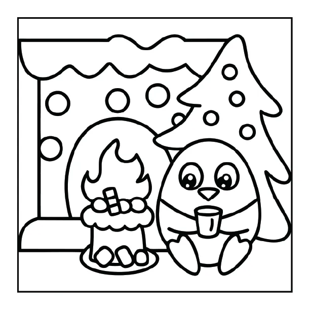 Christmas Coloring Page for Adults – Part 02 | 100+ Free Printable Designs (8.5×8.5)