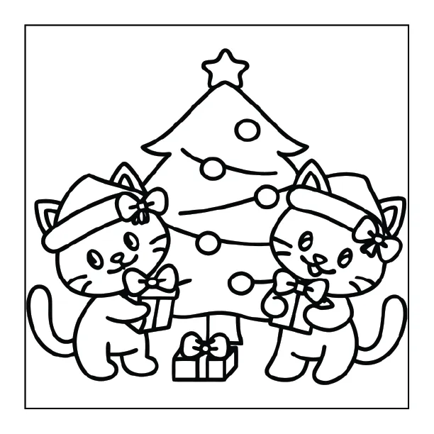 Christmas Coloring Page for Adults – Part 02 | 100+ Free Printable Designs (8.5×8.5)
