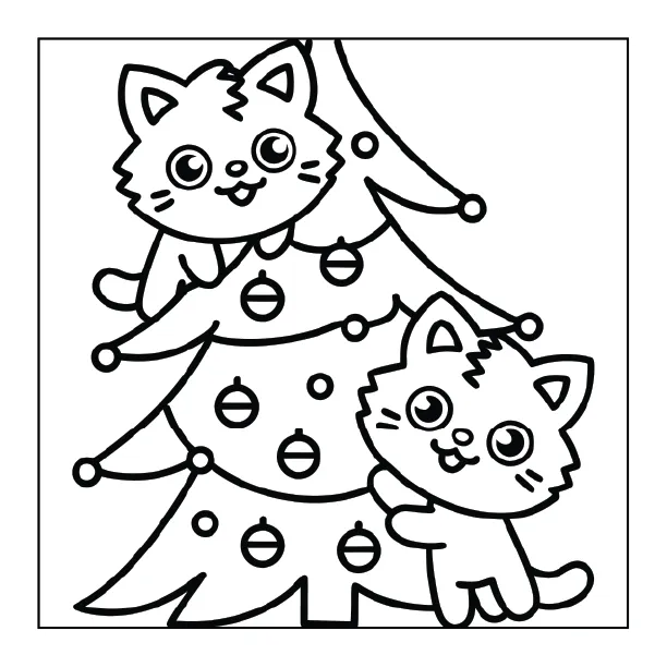 Christmas Coloring Page for Adults – Part 02 | 100+ Free Printable Designs (8.5×8.5)