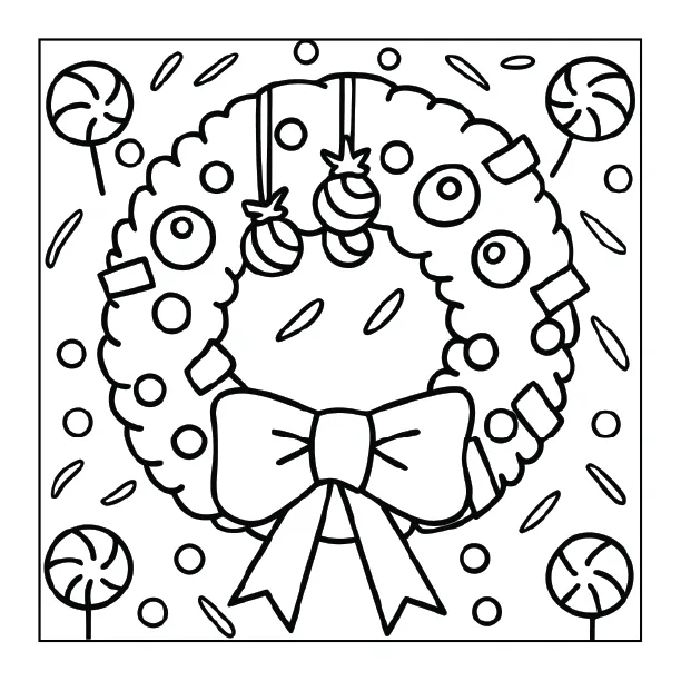 Christmas Coloring Page for Adults – Part 02 | 100+ Free Printable Designs (8.5×8.5)