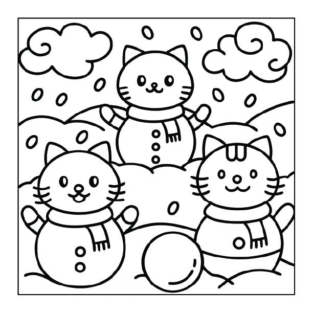 Christmas Coloring Page for Adults – Part 02 | 100+ Free Printable Designs (8.5×8.5)