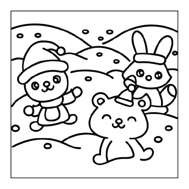 Christmas Coloring Page for Adults – Part 02 | 100+ Free Printable Designs (8.5×8.5)