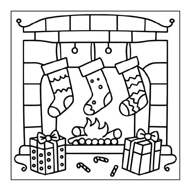 Christmas Coloring Page for Adults – Part 02 | 100+ Free Printable Designs (8.5×8.5)