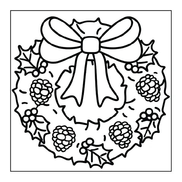 Christmas Coloring Page for Adults – Part 02 | 100+ Free Printable Designs (8.5×8.5)