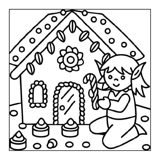 Christmas Coloring Page for Adults – Part 02 | 100+ Free Printable Designs (8.5×8.5)