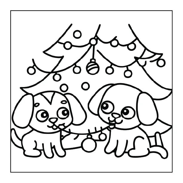 Christmas Coloring Page for Adults – Part 02 | 100+ Free Printable Designs (8.5×8.5)