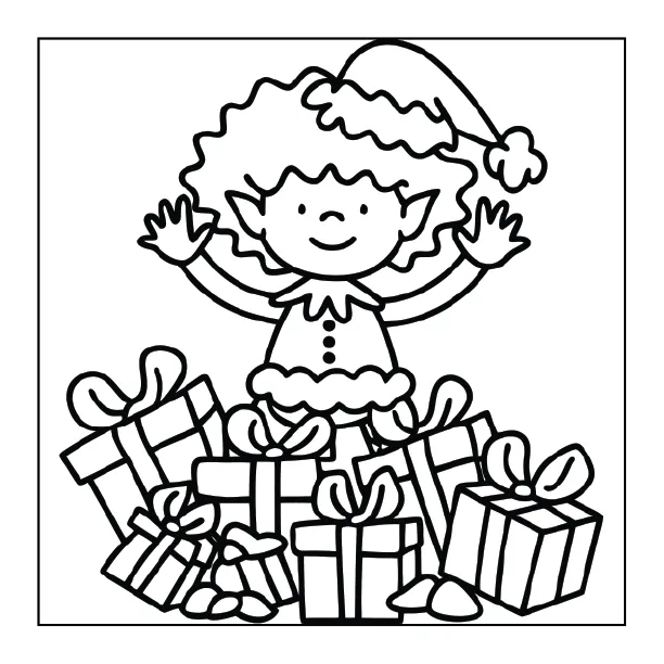 Christmas Coloring Page for Adults – Part 02 | 100+ Free Printable Designs (8.5×8.5)