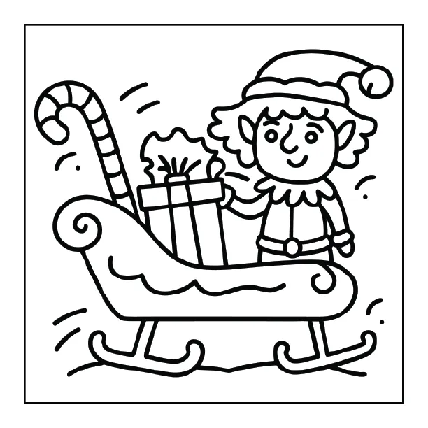 Christmas Coloring Page for Adults – Part 02 | 100+ Free Printable Designs (8.5×8.5)
