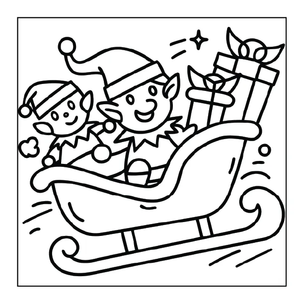 Christmas Coloring Page for Adults – Part 02 | 100+ Free Printable Designs (8.5×8.5)