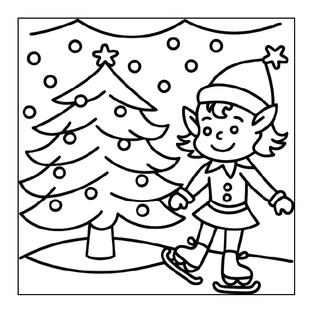 Christmas Coloring Page for Adults – Part 02 | 100+ Free Printable Designs (8.5×8.5)