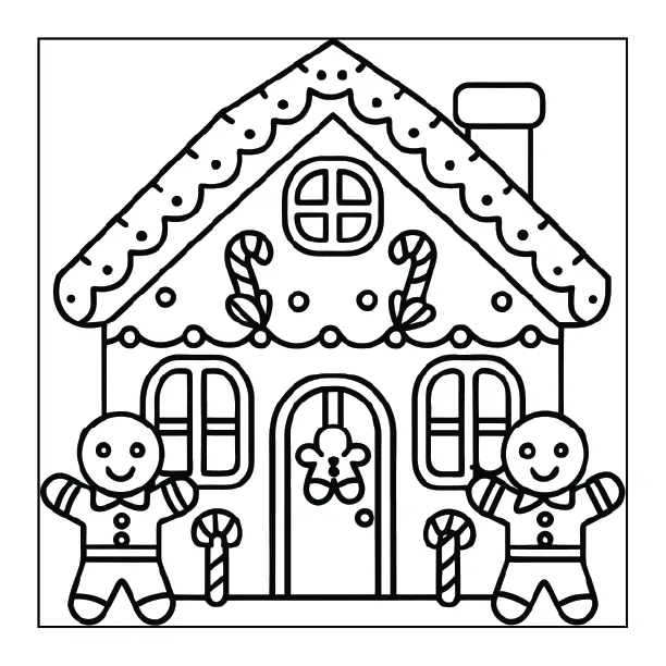 Christmas Coloring Page for Adults – Part 02 | 100+ Free Printable Designs (8.5×8.5)