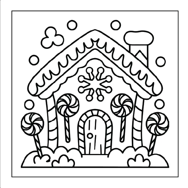Christmas Coloring Page for Adults – Part 02 | 100+ Free Printable Designs (8.5×8.5)