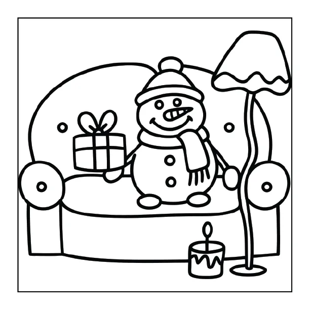 Christmas Coloring Page for Adults – Part 02 | 100+ Free Printable Designs (8.5×8.5)