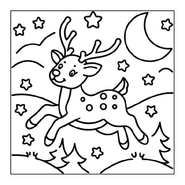 Christmas Coloring Page for Adults – Part 02 | 100+ Free Printable Designs (8.5×8.5)