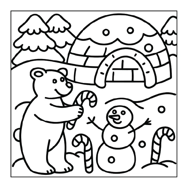 Christmas Coloring Page for Adults – Part 02 | 100+ Free Printable Designs (8.5×8.5)