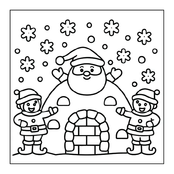 Christmas Coloring Page for Adults – Part 02 | 100+ Free Printable Designs (8.5×8.5)