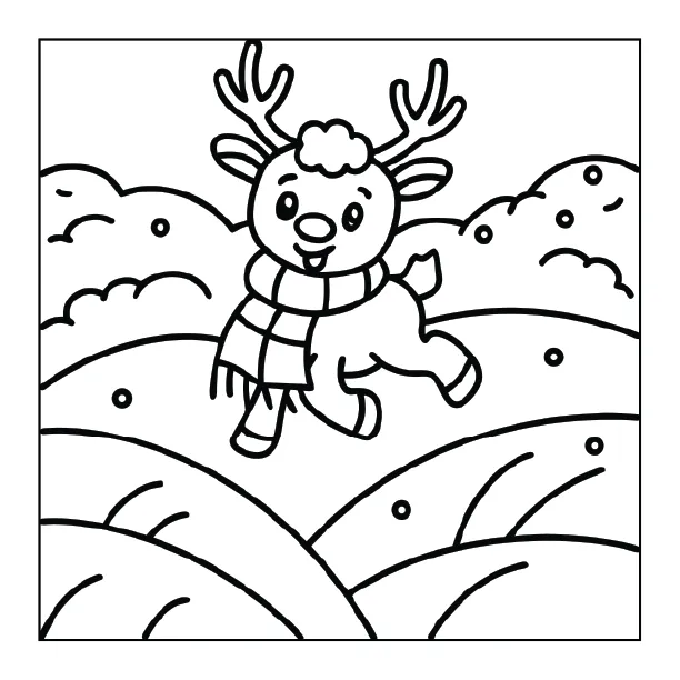 Christmas Coloring Page for Adults – Part 02 | 100+ Free Printable Designs (8.5×8.5)