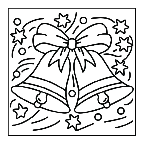 Christmas Coloring Page for Adults – Part 02 | 100+ Free Printable Designs (8.5×8.5)
