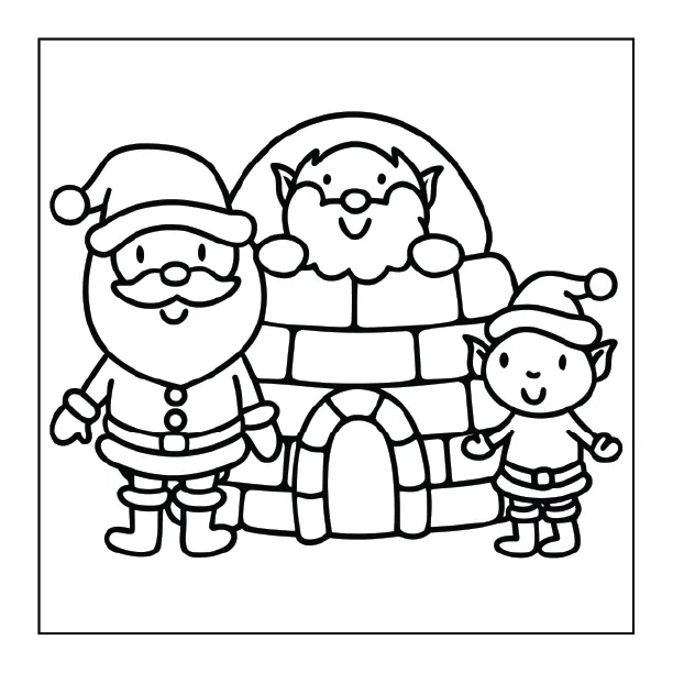 Christmas Coloring Page for Adults – Part 02 | 100+ Free Printable Designs (8.5×8.5)