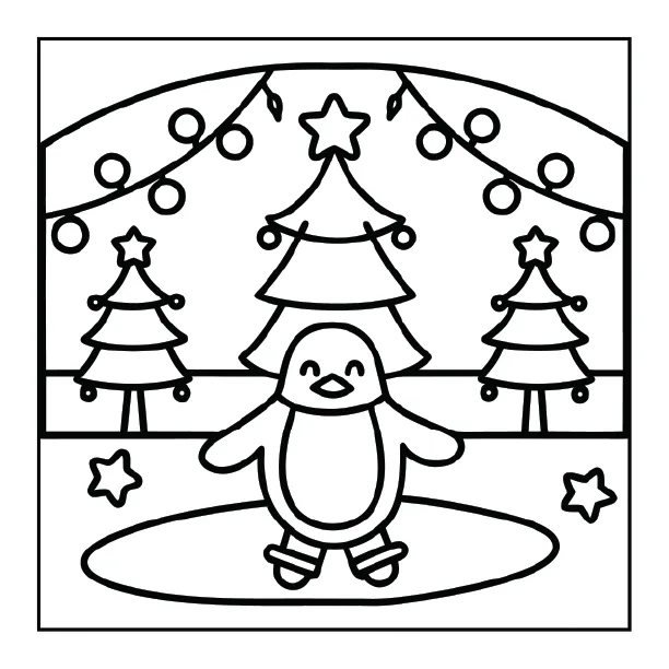 Christmas Coloring Page for Adults – Part 02 | 100+ Free Printable Designs (8.5×8.5)