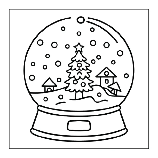 Christmas Coloring Page for Adults – Part 02 | 100+ Free Printable Designs (8.5×8.5)