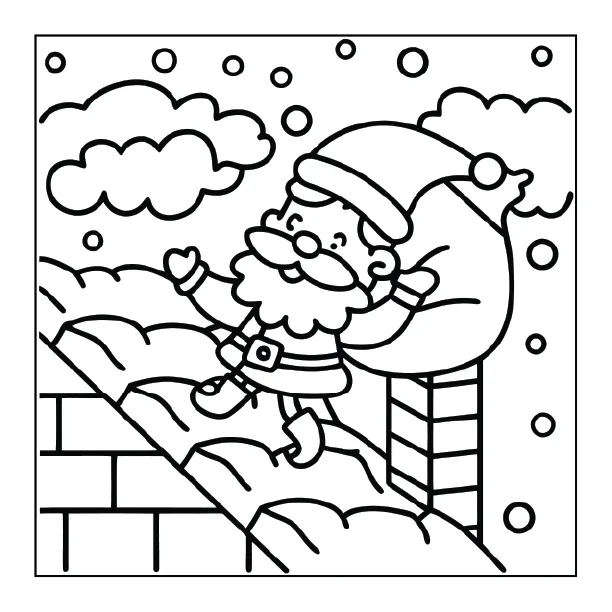 Christmas Coloring Page for Adults – Part 02 | 100+ Free Printable Designs (8.5×8.5)