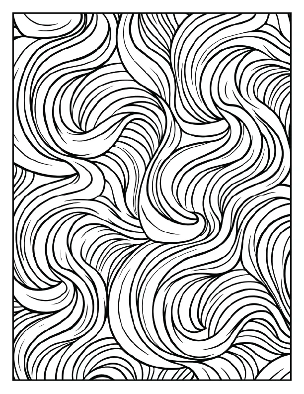 Delicate Victorian lace pattern for fine-tip gel pens.