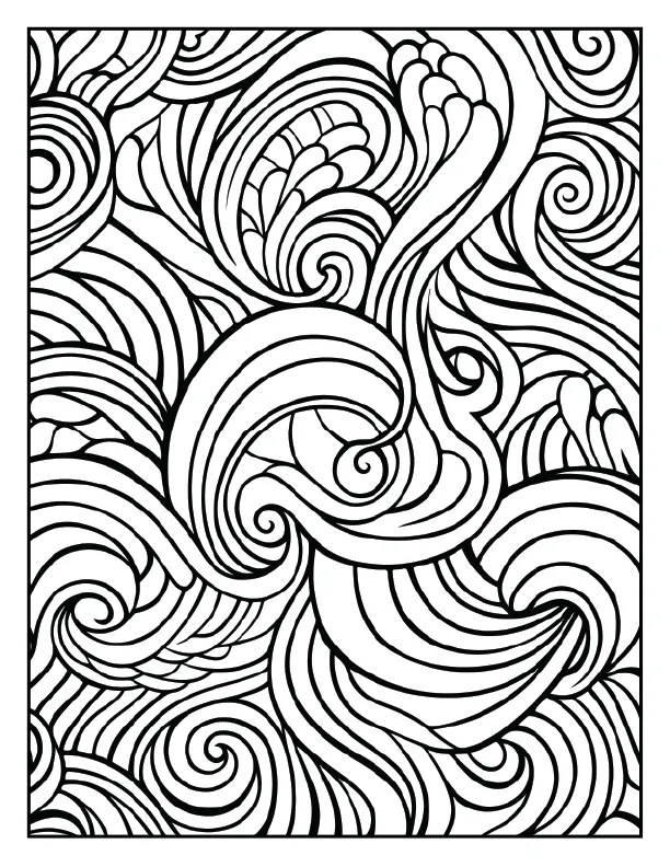 Dynamic fire and flame pattern for high-energy coloring.
