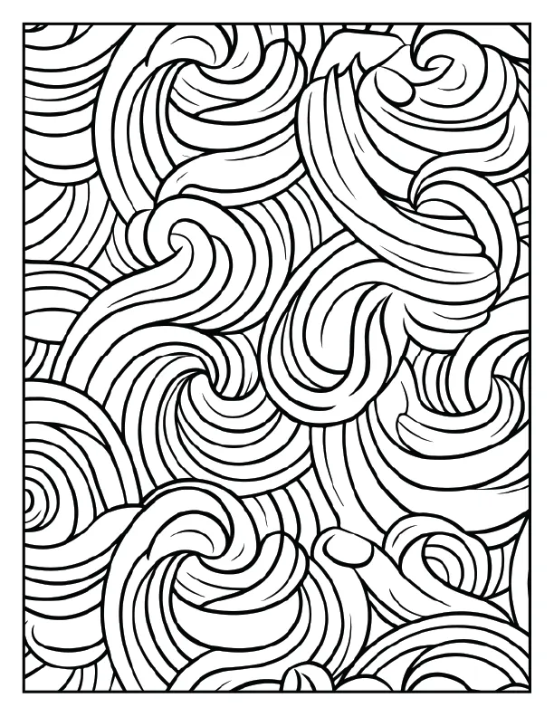 Digital-style pixel art pattern for modern coloring.