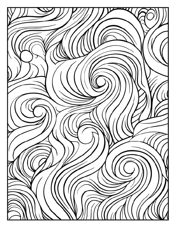 Organic wheat and grain pattern for a rustic look.