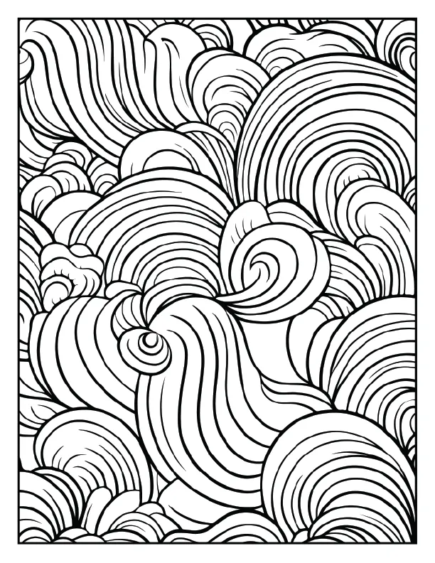 Interconnected net and web pattern for fine detail.