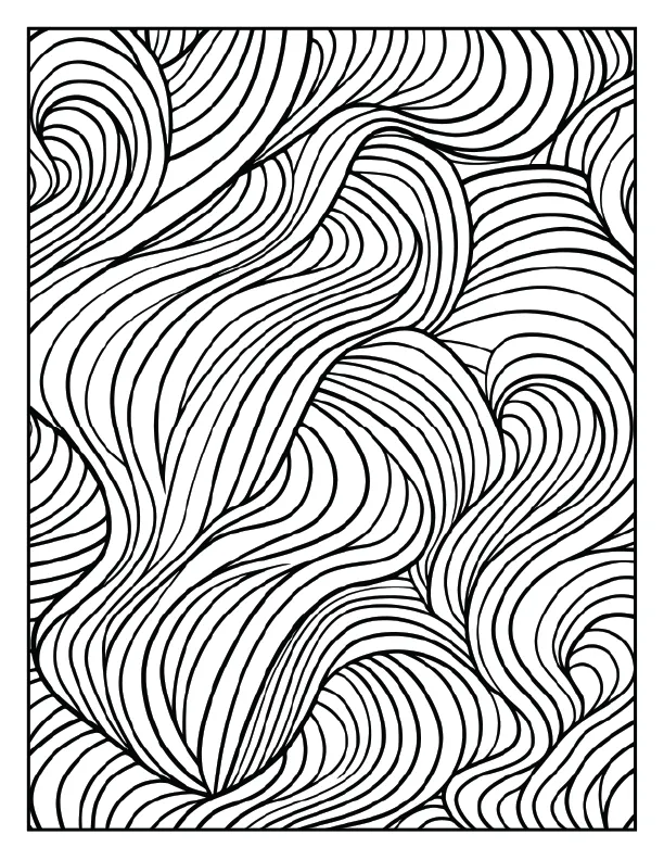 Bright poppy flower pattern for a bold artistic style.