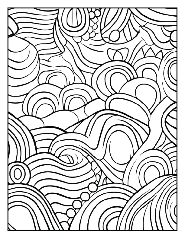 Pattern Coloring Pages for Adults – 100 Printable Designs
