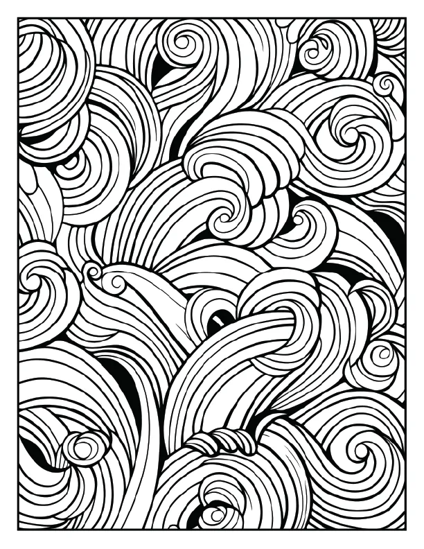 Pattern Coloring Pages for Adults – 100 Printable Designs
