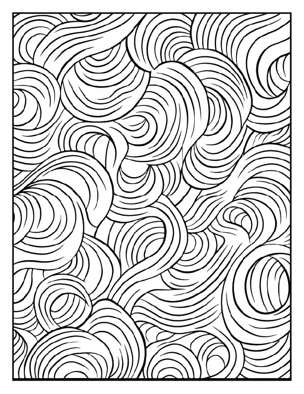 Pattern Coloring Pages for Adults – 100 Printable Designs