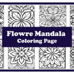 mandala coloring page for adults PDF file free download