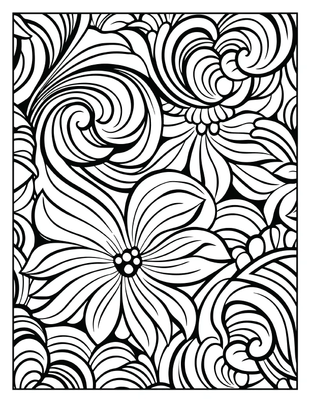 Intricate kaleidoscope mandala coloring sheet free download