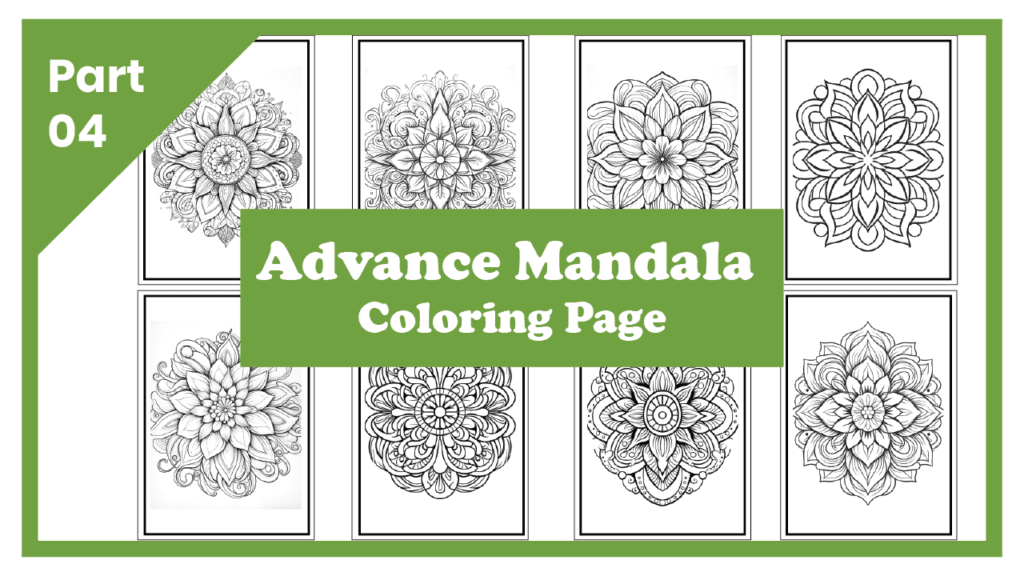 Mandala Flower Coloring Pages