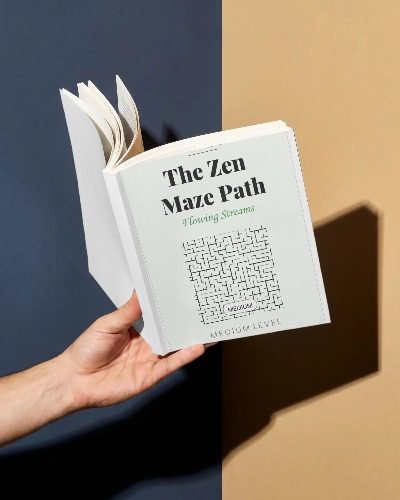 Free Printable Maze Books for Adults & Kids (PDF Download) | Zen Coloring Free